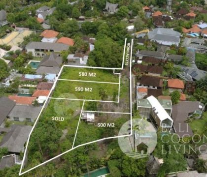 500 sqm to 590 sqm land, For sale