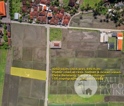 10,42 Are Land For Sale Kedungu - Tabanan