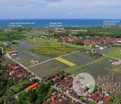 10,42 Are Land For Sale Kedungu - Tabanan