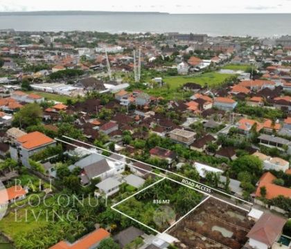 836 Sqm land, For sale