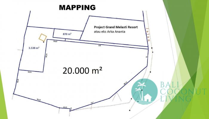 20,000 Sqm land, For sale Slider