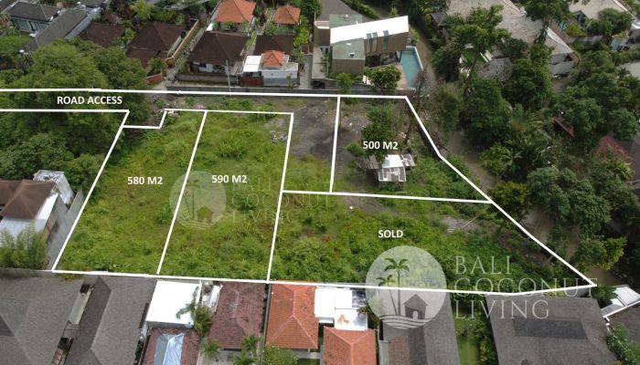 500 sqm to 590 sqm land, For sale Slider